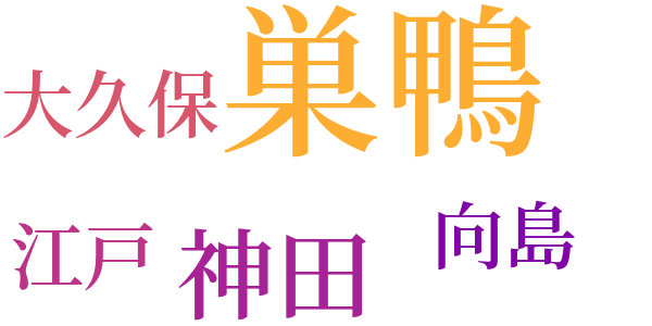 銭形平次捕物控のword cloud
