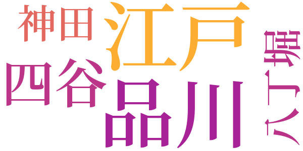 銭形平次捕物控のword cloud