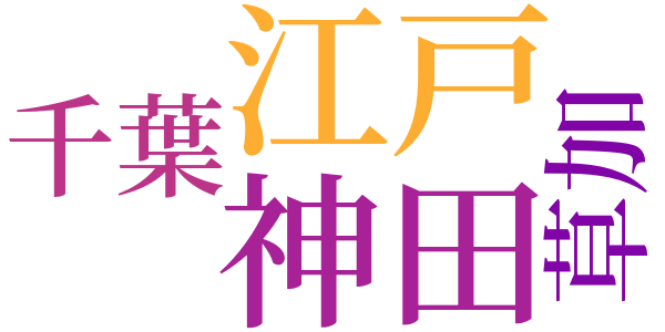 銭形平次捕物控のword cloud