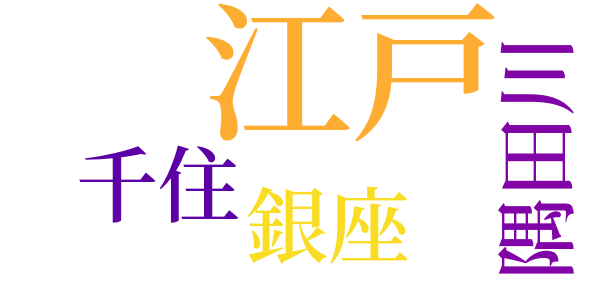 銭形平次捕物控のword cloud