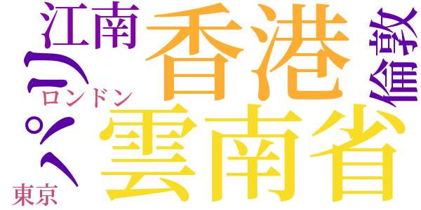 雲南守備兵のword cloud