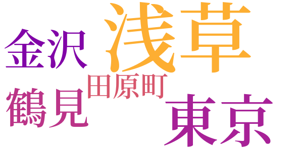 日本三文オペラのword cloud