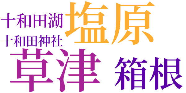 しらくちの花のword cloud