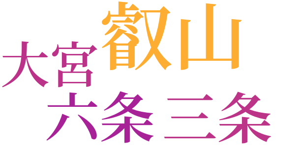 源氏物語のword cloud