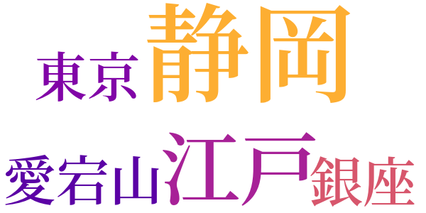 枇杷の花のword cloud