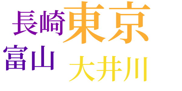 いなか、の、じけんのword cloud