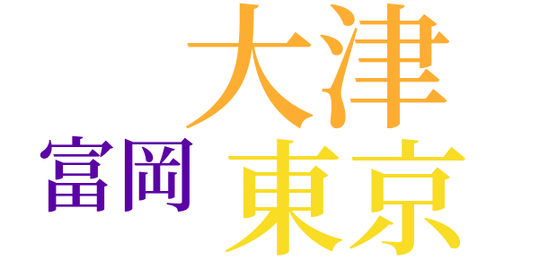 富岡先生のword cloud