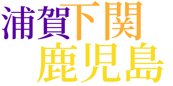 島津斉彬公のword cloud