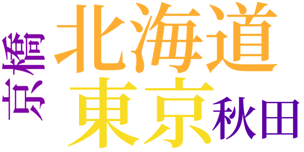 塩の風趣のword cloud