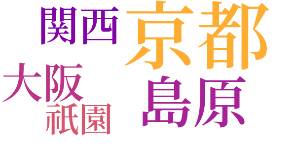 茶屋知らず物語のword cloud