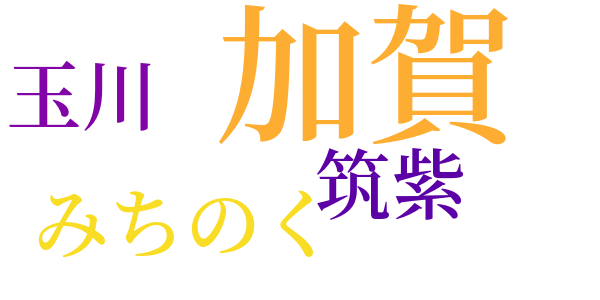 能因法師のword cloud