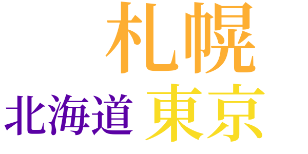 熊の出る開墾地のword cloud