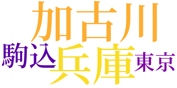 書翰のword cloud
