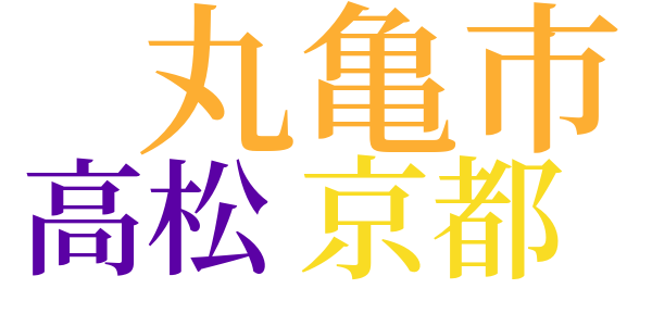 北朗来庵のword cloud