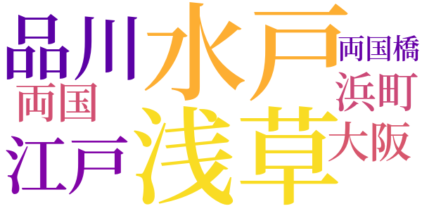 ひとでなしのword cloud