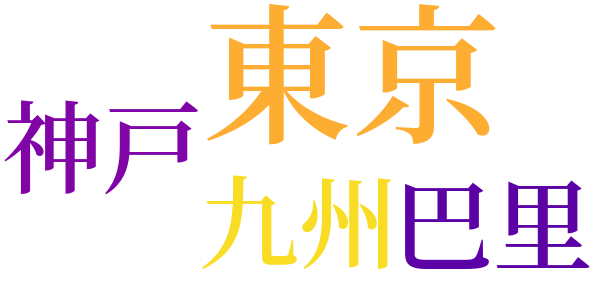 一九二九年一月――二月のword cloud