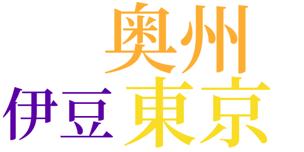 観画談のword cloud