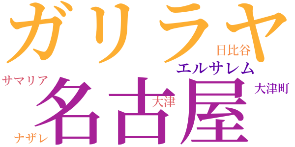 銀三十枚のword cloud