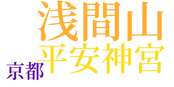 人間山中貞雄のword cloud