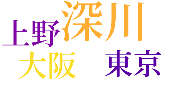 貝殻追放のword cloud