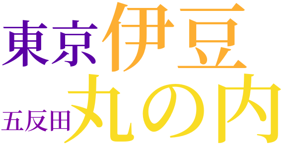 渚のword cloud