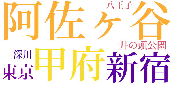 服装に就いてのword cloud