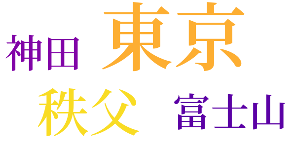 五月晴れのword cloud
