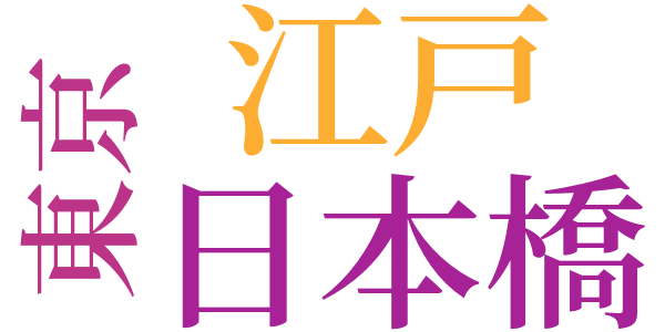 旧聞日本橋のword cloud