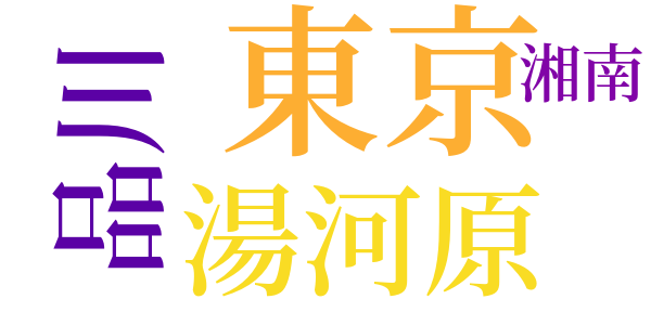 暖地の冬から山国の春へのword cloud