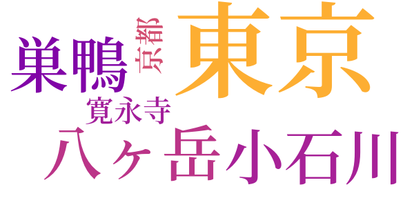 明治開化　安吾捕物のword cloud