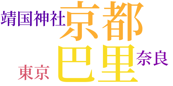隣の家のword cloud
