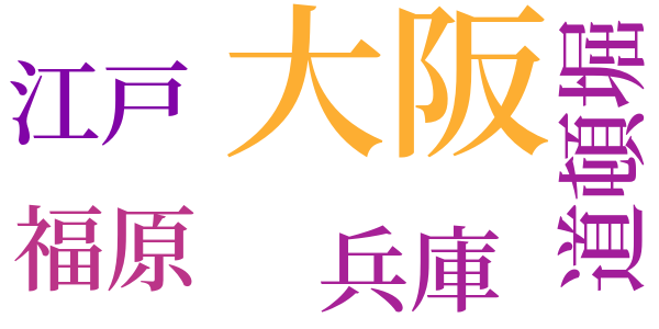 天満宮のword cloud