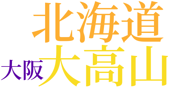 熊狩名人のword cloud