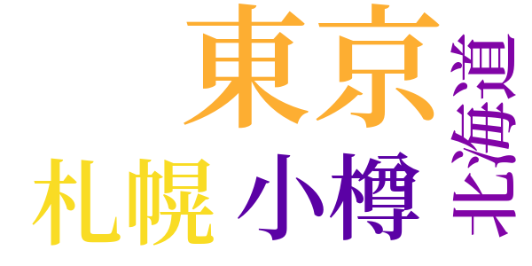 弓町よりのword cloud