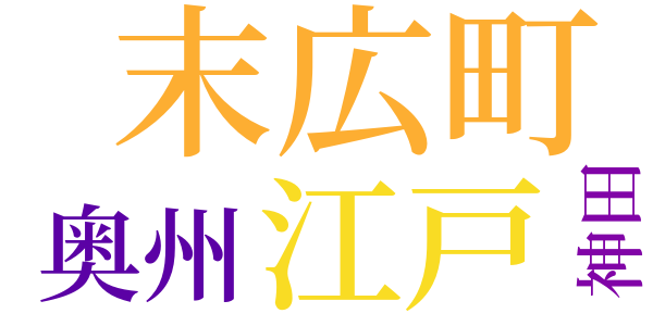 銭形平次捕物控のword cloud