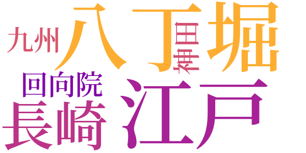 銭形平次捕物控のword cloud